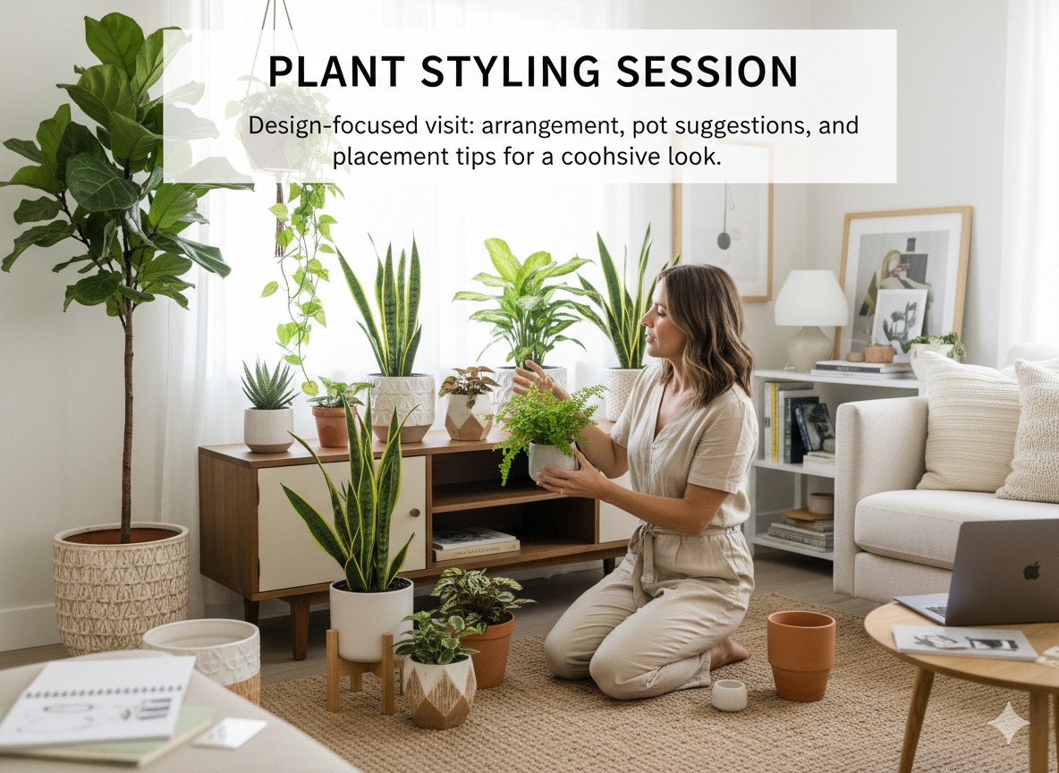 Plant styling session